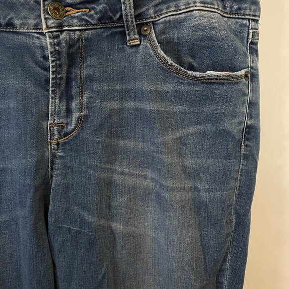 Lucky Brand Women Lolita Skinny Jeans Size 12/31 Stretch Denim Mid Rise Med Wash - Picture 2 of 6